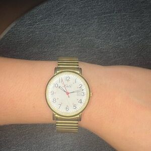 Naté Gold Analog Watch